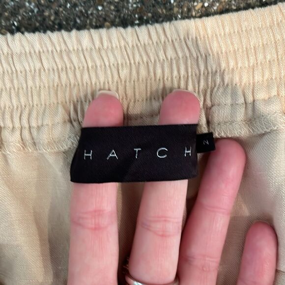 HATCH The Venice Pants In Sand Size Medium Maternity - Picture 9 of 10